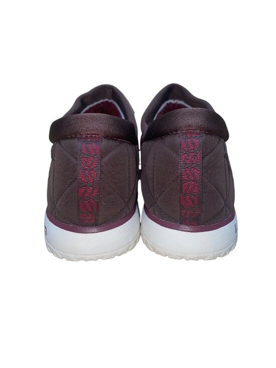 L.L.Bean Men’s Red Dark Earth Nylon Ultralight PrimaLoft Slip-On Shoes Size 12M main image 4